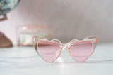 Heart Bachelorette Party Sunglasses - Bride Sunglasses - Bridesmaid Sunglasses - Heart Sunglasses - Brides Babe Bachelorette Party Favors