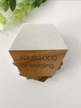 Corporate Gift - Personalized Company Gift - Corporate Christmas Gifts - Personalized Wood Coasters - Company Logo Gift - Client Gifts