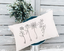 Mothers Day Gift - Grandparent Gift - Gift for Nana - Birth Month Gift - Personalized Gift for Grandma - Birth Month Flower Gift -