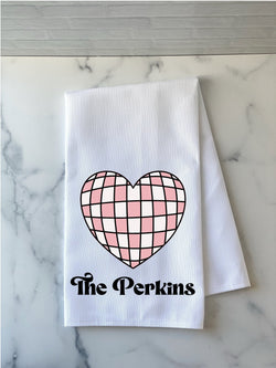 Valentines Day Gift for Wife - Galentines Day Gift - Personalized Tea Towel - Valentines Gift for Her - Gift for Her - Valentines Gift