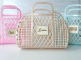 Flower Girl Proposal Jelly Tote - Personalized Bag - Gift for Girls - Personalized Girls Bag
