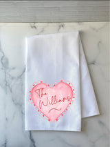 Valentines Day Gift for Wife - Valentines Day Gift - Personalized Tea Towel - Valentines Gift for Her - Gift for Her - Valentines Decor