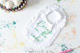 First Birthday Bib - Girls First Birthday Bib - First Birthday Party - First Birthday Outfit - First Birthday Cake Smash- Birthday Outfit