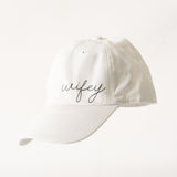Wifey Baseball Hat - Bachelorette Party Hat - Engagement Gift - Bride Hat - Bachelorette Party