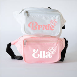 Bach to the 90s - Daisy Bachelorette Party Fanny Packs - Dazed and Engaged Bachelorette Party Favors