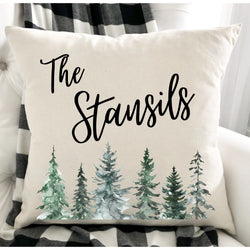 Personalized Christmas Gift for Mom - Holiday Decor Christmas Pillow