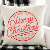 Merry Little Christmas Kitchen Towel - Christmas Tea Towel - Christmas Decor - Custom Christmas Towel - Christmas Gift - Gift for Her