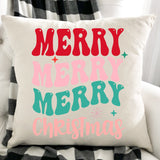 Merry Merry Christmas Kitchen Towel - Christmas Tea Towel - Christmas Decor - Custom Christmas Towel - Christmas Gift - Gift for Her