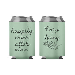 Custom Wedding Can Coolers - Wedding Favors