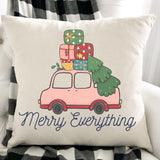 Christmas Truck Kitchen Towel - Personalized Tea Towel - Christmas Decor - Custom Christmas Towel - Personalized Christmas Gift