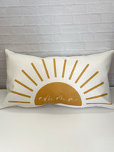 Personalized Boho Sun Pillow - Boho Sun Nursery - Baby Shower Gift - Boho Baby Nursery - Personalized Birthday Gift - Custom Nursery Pillow