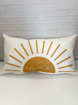 Personalized Boho Sun Pillow - Boho Sun Nursery - Baby Shower Gift - Boho Baby Nursery - Personalized Birthday Gift - Custom Nursery Pillow