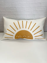 Personalized Boho Sun Pillow - Boho Sun Nursery - Baby Shower Gift - Boho Baby Nursery - Personalized Birthday Gift - Custom Nursery Pillow
