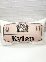 Personalized Western Pillow - Western Themed Nursery - Cowboy Nursery - Western Baby Decor - Personalized Name Pillow - Baby Shower Gift