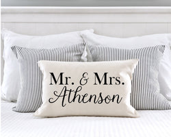 Wedding Gift - Personalized Pillow - Newlywed Gift -  Engagement Gift - Gift for Bride