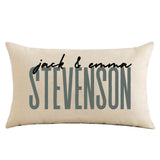 Personalized Last Name Gift - Personalized Name Pillow - Wedding Gift - Personalized Pillow - Last Name Pillow - Engagement Gift