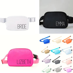 Personalized Bachelorette Fanny Packs - Personalized Crossbody Bags -  Bachelorette Party Favors