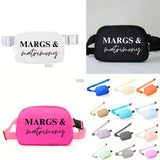 Margs and Matrimony Bachelorette Party Fanny Packs - Margaritas and Matrimony Themed Bachelorette - Margs and Matrimony Party Favors