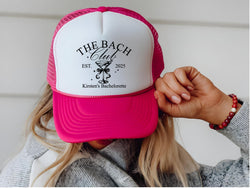 Bach Club Trucker Hats - Bachelorette Trucker Hats - Bachelorette Favors - Club Bach - Custom Bachelorette Trucker Hats