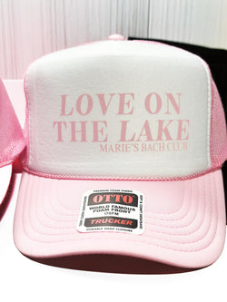 Lake Bach Club Trucker Hats - Bachelorette Trucker Hats - Bachelorette Favors - Club Bach - Custom Bachelorette Trucker Hats