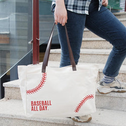 Baseball All Day Tote