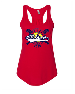 Softball All Stars Racerback Tank