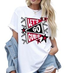 Lets Go Cubs Tee