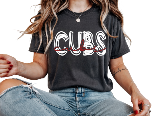 Cubs Handwritten Tee