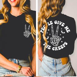 People Give Me the Creeps Halloween Shirt
