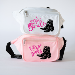 Man I Feel like a Bride Bachelorette Fanny Packs
