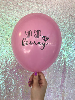 Set of 6 - Bachelorette Party Favors - Bachelorette Party Balloons- Fun Wedding Favors - Bachelorette Favors - Bachelorette Party- I Do Crew