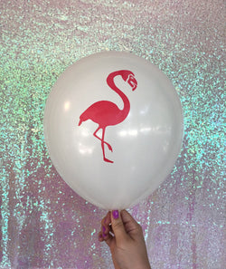 Set of 6 - Flamingo Party - Bachelorette Party Favors - Bachelorette Party Balloons- Fun Wedding Favors - Bachelorette Favors - Bachelorette