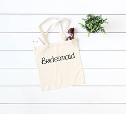 Personalized Bridesmaid Tote - Font 2