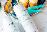 Personalized Custom Geometric Floral Bridesmaid Tumblers - Bridesmaid Gift