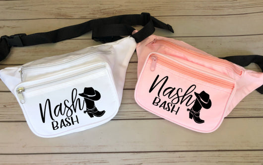 Nashville Bachelorette Fanny Packs - Nash Bash