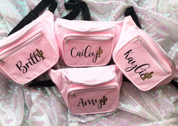 Personalized Custom Cactus Fanny Packs - Bachelorette Party Favors