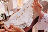 Personalized Bride Panties - Custom Bride Panties - Bridal Lingerie - Bachelorette Party Gift - Bachelorette Party - Boudoir Lingerie