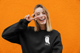 Women's Halloween Shirt - Spooky Vibes Sweatshirt