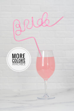Bride Straw - Bachelorette Party Favors - Bride to Be