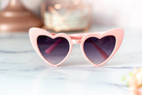Bride / Babe / Crew - Heart Bachelorette Party Sunglasses - Choose Your Colors
