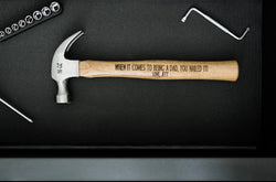Engraved Personalized Custom Hammer - Father's Day Gift