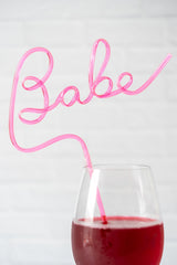Babe Bachelorette Party Straw - Bachelorette Party Favors